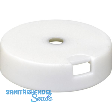 QuickClick Basisteil zum Anschrauben ø 25 mm, Höhe 7 mm, Kunststoff weiß QuickClick Basisteil zum Anschrauben ø 25 mm, Höhe 7 mm, Kunststoff weiß