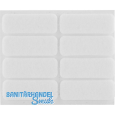 Filzgleiter 44 x 16 x 3 mm selbstklebend wei�