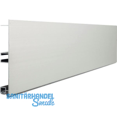 VOLPATO Sockelblende 100 mm Alu gebürstet VOLPATO Sockelblende 100 mm Alu gebürstet