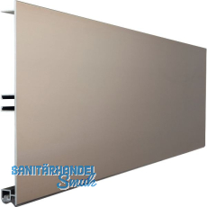 VOLPATO Sockelblende 150 mm Alu Edelstahl-Effekt VOLPATO Sockelblende 150 mm Alu Edelstahl-Effekt