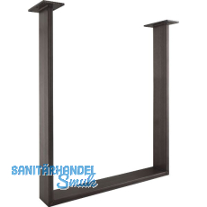 SIMAUSROM Tischkufe Regular Schwarzstahl schutzlackiert