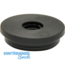 QuickClick Basis Silencer zum Anschrauben � 14mm, H�he 4 mm, Kunststoff schwarz