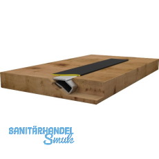 Gratleiste Minigrat Magnetband Abdeckung Länge 10 m, schwarz matt Gratleiste Minigrat Magnetband Abdeckung Länge 10 m, schwarz matt