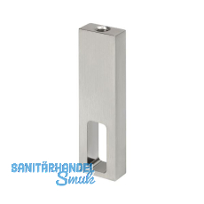 Nano Rohrträger Mittelstück zu Schrankrohr, Messing Edelstahl Effekt Nano Rohrträger Mittelstück zu Schrankrohr, Messing Edelstahl Effekt