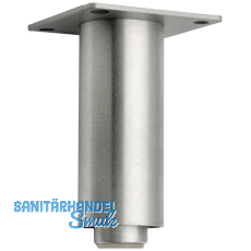 Dekorfuß Fuß ø 30 mm, Länge 160 mm, Aluminium gebürstet Dekorfuß Fuß ø 30 mm, Länge 160 mm, Aluminium gebürstet