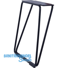 SIMAUSROM Bankkufe Tube 410 x 410 mm schwarz SIMAUSROM Bankkufe Tube 410 x 410 mm schwarz