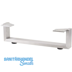 SIMAUSROM M�belkufe Regular 400 x 120 mm Edelstahl geb�rstet