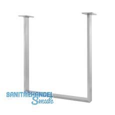 SIMAUSROM Tischkufe Regular Slim Edelstahl geb�rstet