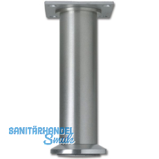 Dekorfu� Fu� � 40 mm, L�nge 160 mm, Fu�teller, Aluminium geb�rstet