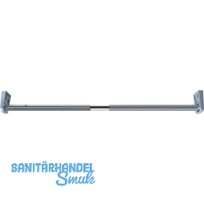 Teleskop-Schrankrohr rund, 700-1100 mm, Stahl verchromt Teleskop-Schrankrohr rund, 700-1100 mm, Stahl verchromt