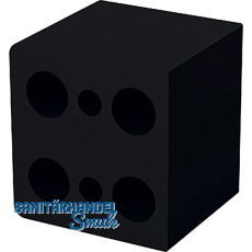 DISTACUBE� Distanzklotz 30 mm, Aluminium Carbonschwarz