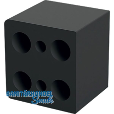 DISTACUBE� Distanzklotz 30 mm, Aluminium Oriongrau-matt