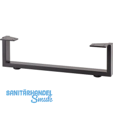 SIMAUSROM M�belkufe Regular 400 x 120 mm Stahl schwarz pulverbeschichtet