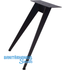 SIMAUSROM Tischkufe Stand Stahl schwarz