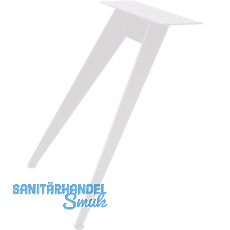 SIMAUSROM Tischkufe Stand Stahl wei�