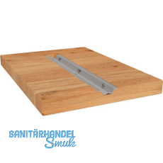 W-Gratleiste L�nge 600mm, Breite 60mm, Nuttiefe 14mm, Stahl verzinkt