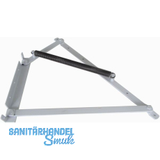 POHL Springaufbeschlag schwer EW-411 �ffnungswinkel 35� Zugfeder Stahl silber