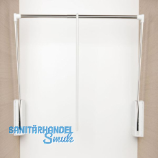 SERVETTO Kleiderlift Junior 600 - 1000 mm wei�/verchromt