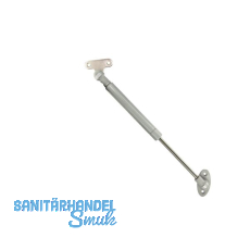 Hochstellst�tze Ella f�r Alurahmenprofil schmal Tragkraft 8kg silberfarbig