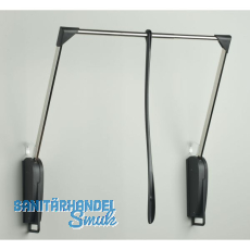 SERVETTO Kleiderlift Innominato 620 - 950 mm schwarz/verchromt