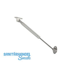 Hochstellst�tze Ella f�r Holz+ Alurahmenprofil breit Tragkraft 8kg silberfarbig