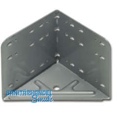 Bettwinkel STANDARD, 115 x 133 x 115 mm, Stahl silbergrau Bettwinkel STANDARD, 115 x 133 x 115 mm, Stahl silbergrau