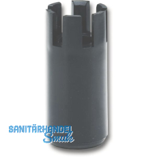 Abst�tzfu�-Verl�ngerung, erh�ht um 50mm, Kunststoff schwarz