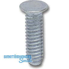 Abst�tzfu�-Befestigungsschraube, � 16x34, Stahl verzinkt