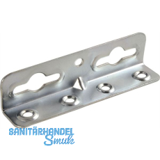 Winkel-Bettschiene REFORM, L 118, LINKS+RECHTS verwendb., Stahl blau verzinkt