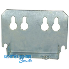 Mittelstegbettschiene, 75 x 110 mm, Stahl gelb verzinkt