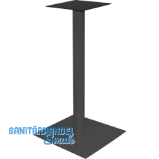 SOLIDO Plattenstehtischgestell Pegasus E - Stahl schwarz beschichtet