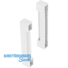 Doppelrelinghalter für BLUM AMBIA-LINE Kunststoff Seidenweiß matt Doppelrelinghalter für BLUM AMBIA-LINE Kunststoff Seidenweiß matt