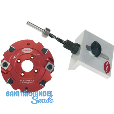 LAMELLO Clamex Bohrlehre mit Fräser, Aluminium/Stahl LAMELLO Clamex Bohrlehre mit Fräser, Aluminium/Stahl