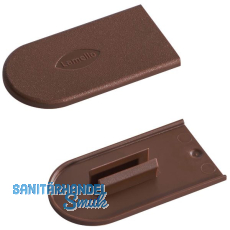 LAMELLO Cabineo Abdeckkappe, Kunststoff RAL 8007 rehbraun, VPE 2000