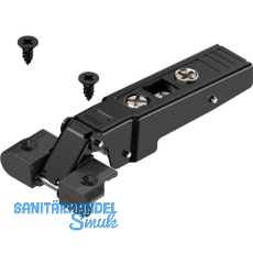 BLUM CLIP top ONYX Alurahmenscharnier 95°, gerade ohne Feder, Schrauben BLUM CLIP top ONYX Alurahmenscharnier 95°, gerade ohne Feder, Schrauben