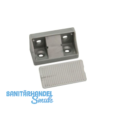 Schrankverbinder Universal, 21 x 21 x 44 mm, Kunststoff silber RAL 9006