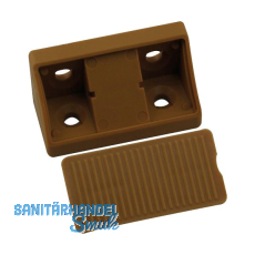 Schrankverbinder Universal, 21 x 21 x 44 mm, Kunststoff hellbraun Schrankverbinder Universal, 21 x 21 x 44 mm, Kunststoff hellbraun