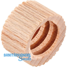 JOWE Mutter rund geriffelt 20x12mm, Gewinde 15mm JOWE Mutter rund geriffelt 20x12mm, Gewinde 15mm