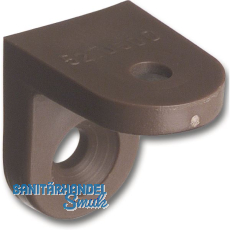 HENKE Schrankverbinder Corner 2, 23 x 23 x 24 mm, Kunststoff dunkelbraun