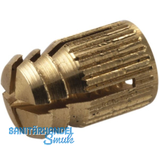 ITALIANA FERRAMENTA Spreizmuffe rund, M4 L�nge 7,8 mm Bohr �5mm, Messing blank