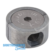 Exzentergeh�use Bohr � 35, H�he 17 mm, Zamak grau