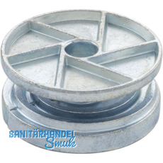 Exzentergehäuse ø 35 mm, Bohr ø 35, Plattenstärke 19-34mm, Zamak verzinkt Exzentergehäuse ø 35 mm, Bohr ø 35, Plattenstärke 19-34mm, Zamak verzinkt