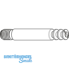 Einfachbolzen, M8x11, L�nge 59 mm, Zamak vernickelt
