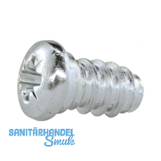 Systemschraube Panhead, 6,3x11 mm, PZ, Stahl verzinkt