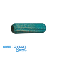 JOWE Riffeldübel vorbeleimt, ø8, Länge 40, Birke, blau JOWE Riffeldübel vorbeleimt, ø8, Länge 40, Birke, blau