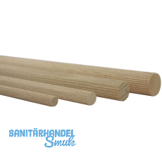 SEYRINGER Dübelstange, gerillt, ø20, Länge 1000, Buche SEYRINGER Dübelstange, gerillt, ø20, Länge 1000, Buche