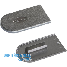 LAMELLO Cabineo Abdeckkappe, Kunststoff Metalloptik Stahl dunkel, VPE 100 LAMELLO Cabineo Abdeckkappe, Kunststoff Metalloptik Stahl dunkel, VPE 100