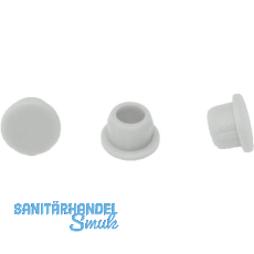 LAMELLO Clamex Abdeckkappen, Kunststoff RAL 7035 lichtgrau, VPE 100