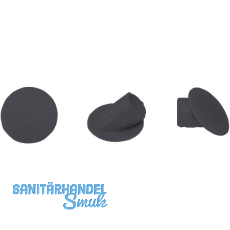 LAMELLO Clamex Abdeckkappen 45�, Kunststoff RAL 9011 graphitschwarz, VPE 100