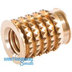 LAMELLO Cabineo Muffe M6 Messing Länge 12,3 mm 500 Stk. LAMELLO Cabineo Muffe M6 Messing Länge 12,3 mm 500 Stk.